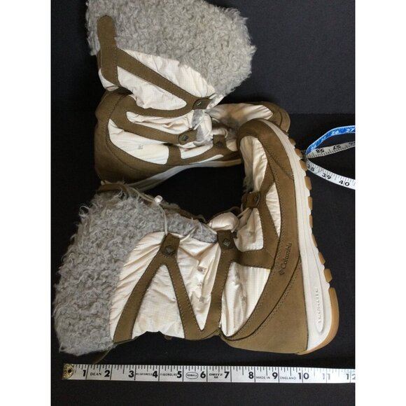 Columbia Womens Winter Boots Size 10 Omni-Shield Warm Sherpa Trim - Picture 11 of 11